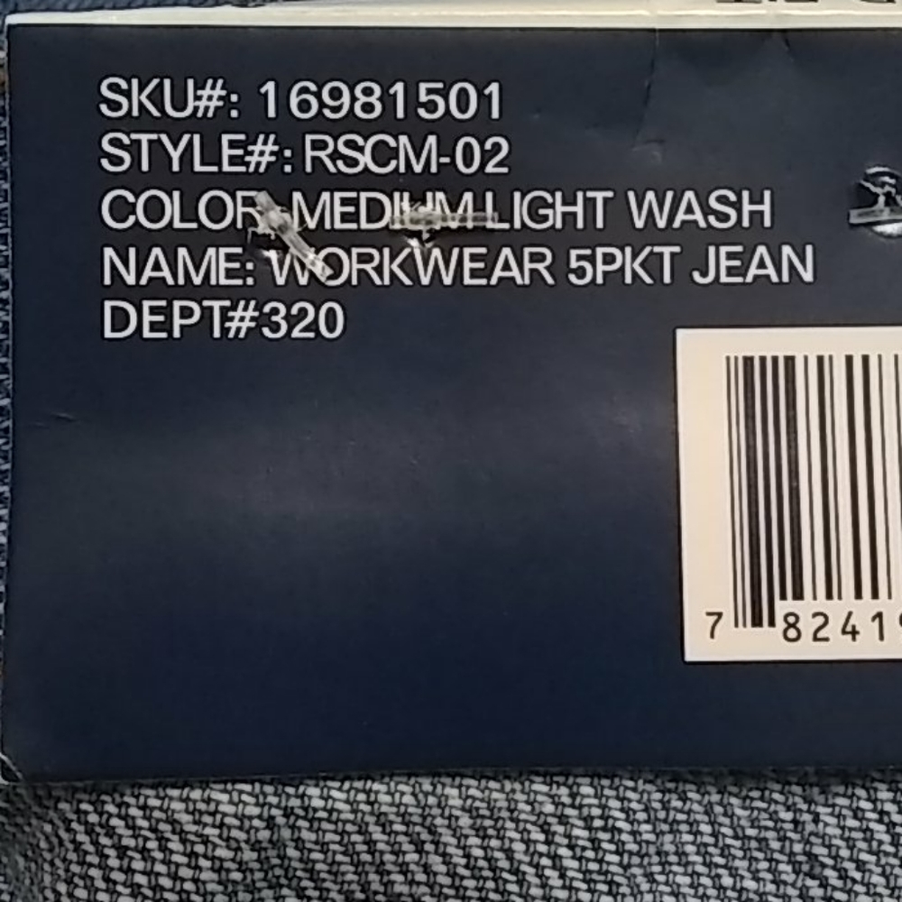 Rivet Supply Co.Work Wear 38x32 Relaxed Fit - Picture 15 of 15
